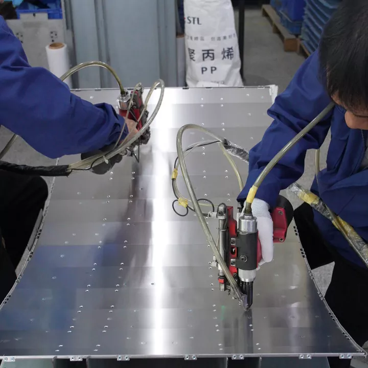 LCD-scherm plaatmetaal